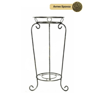 Подставка стойка кованная на 1 горшок (h -75 см.)